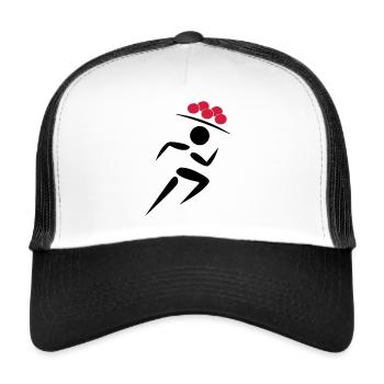 Blackforest Sport - Trucker Cap - Weiß/Schwarz - Vorne