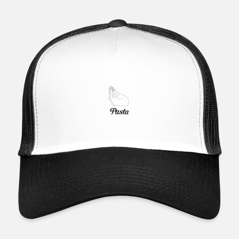 pasta - Trucker Cap - Weiß/Schwarz