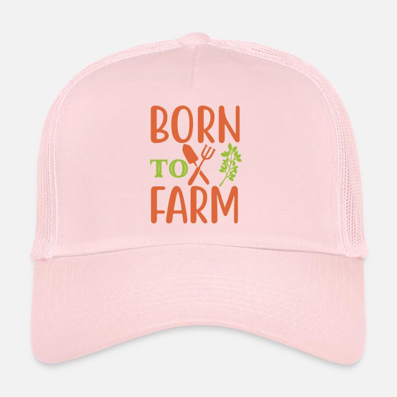Né à la ferme Casquette trucker 