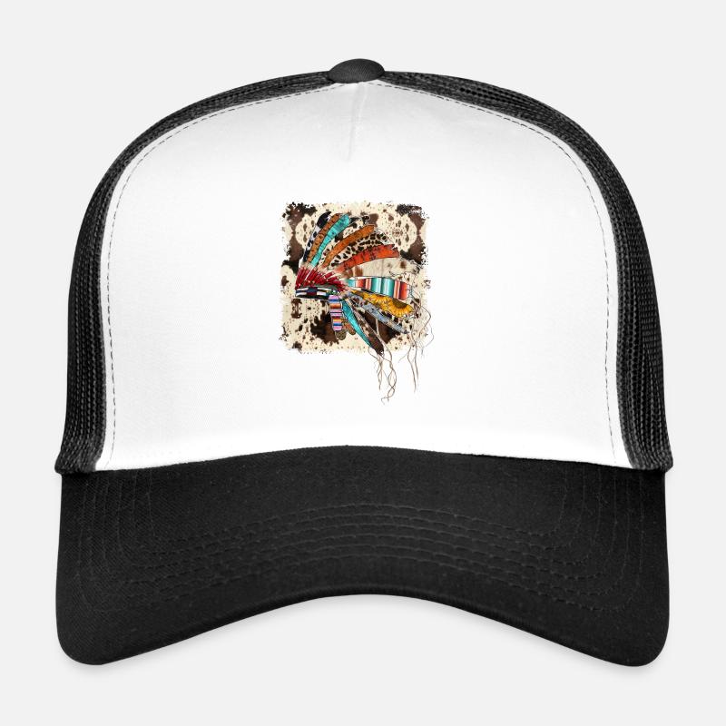Kopfschmuck Western Trucker Cap