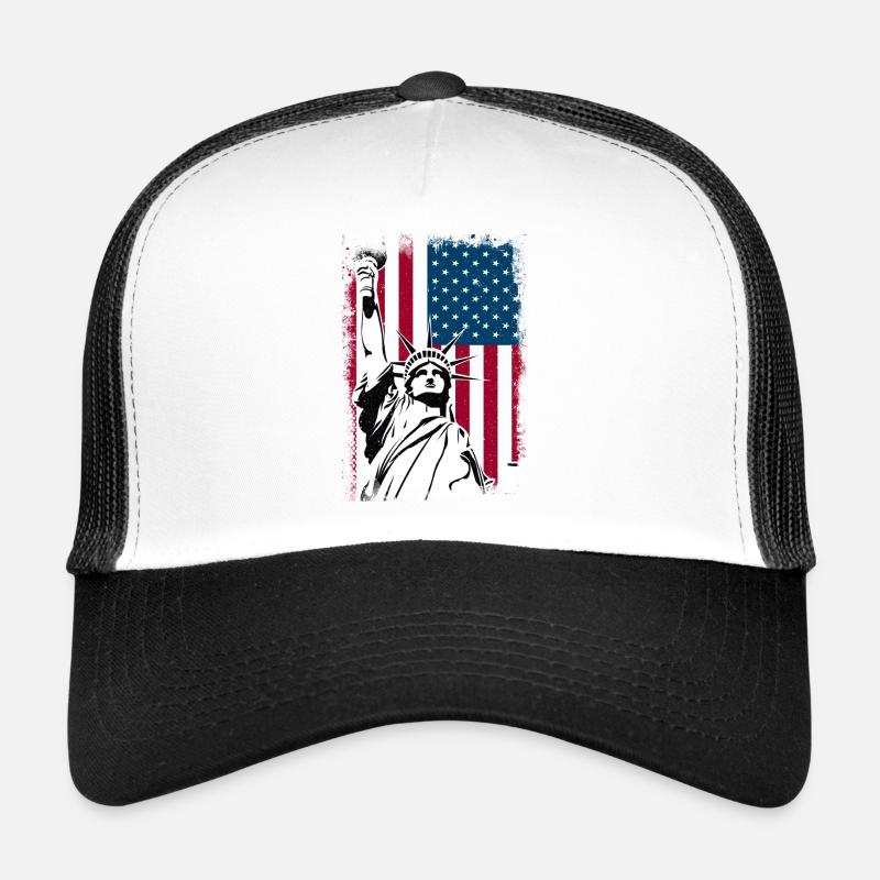 Freiheitsstatue Amerika Trucker Cap