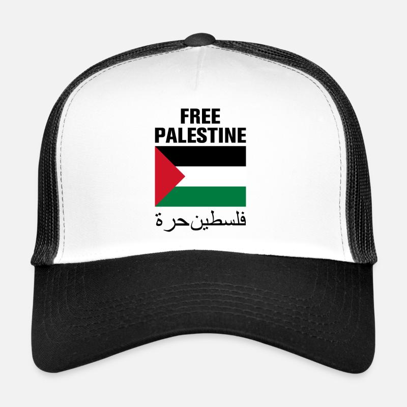 Libérez la Palestine avec drapeau Casquette trucker 