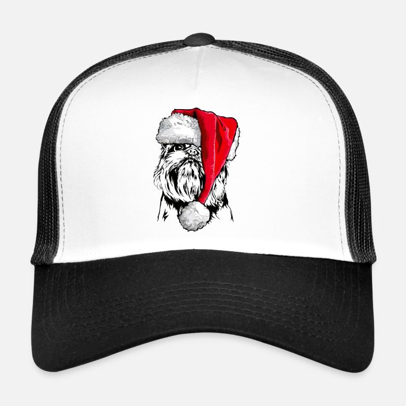 Santa BELGIAN DWARF HANDLE Christmas Wilsigns Trucker Cap