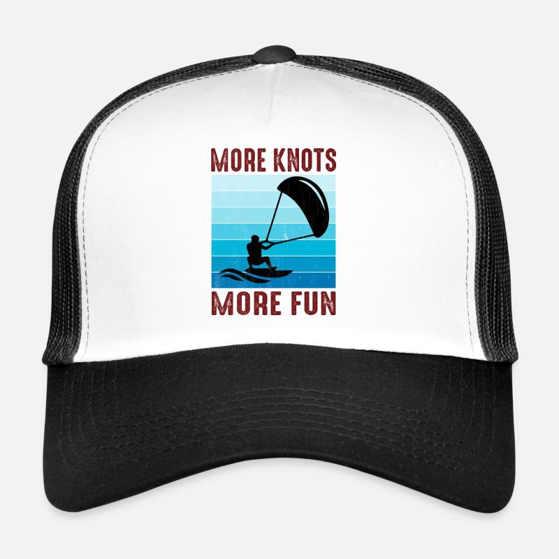 Kitesurfing Kitesurf Kiteboarding Kiteboarder Casquette trucker 