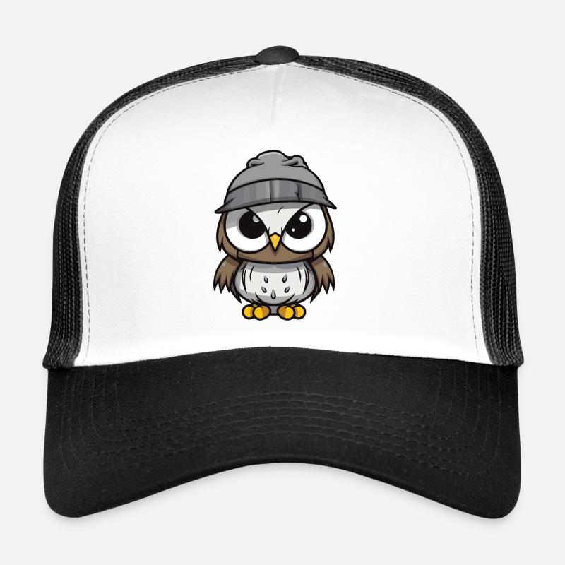Eule Winter Comic Trucker Cap
