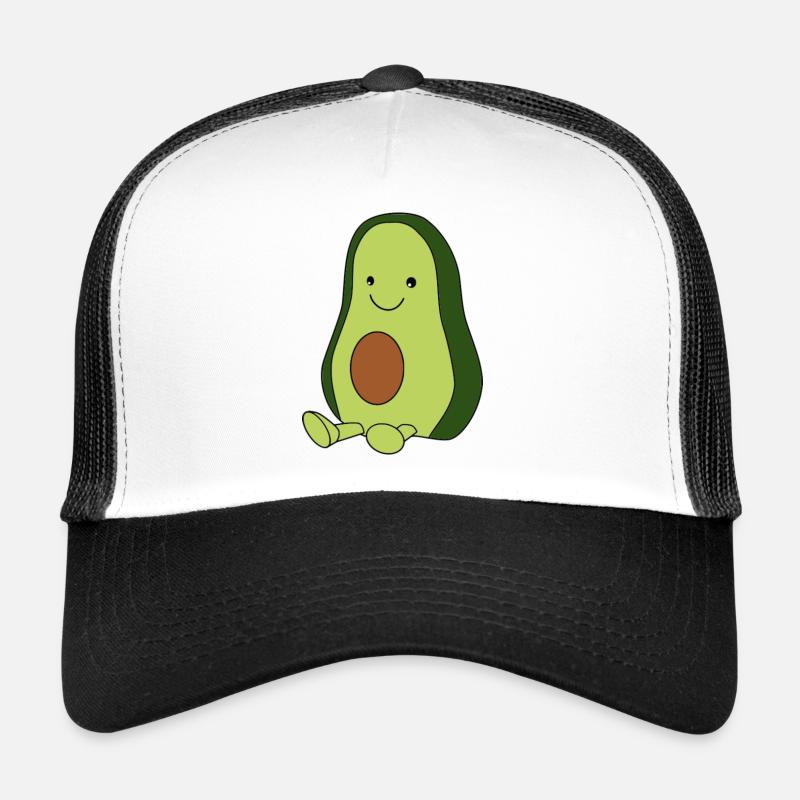 Avocat comique regardant vers la gauche Casquette trucker 