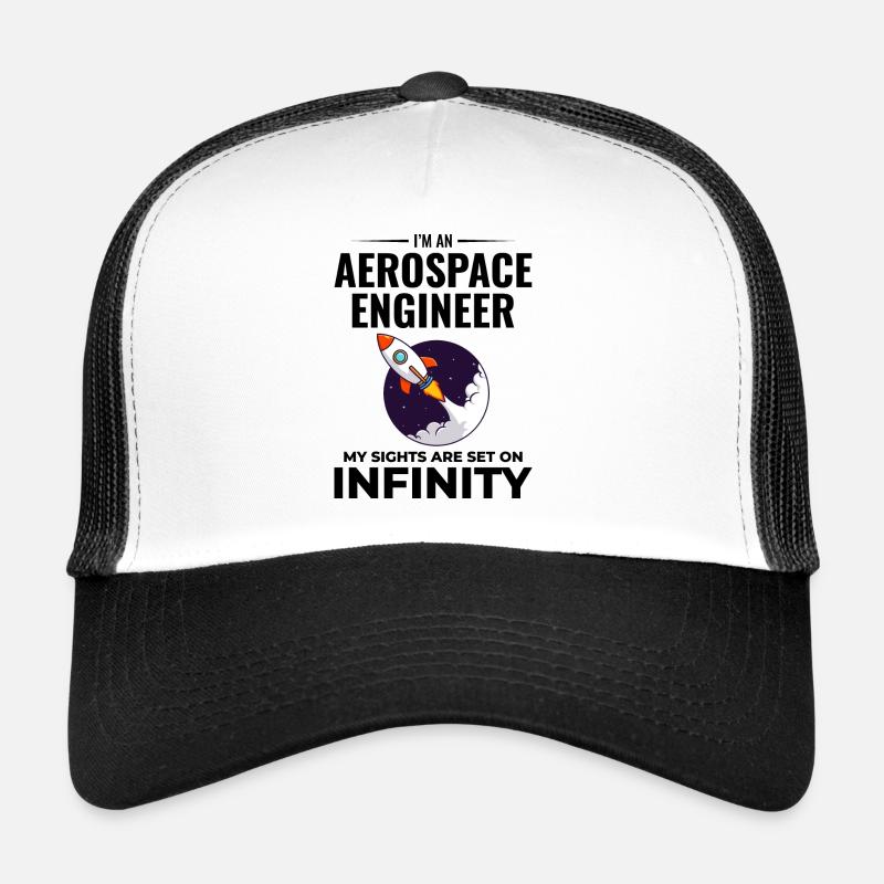 Aerospace Engineer Astronautical Rocket Scientist Trucker Cap