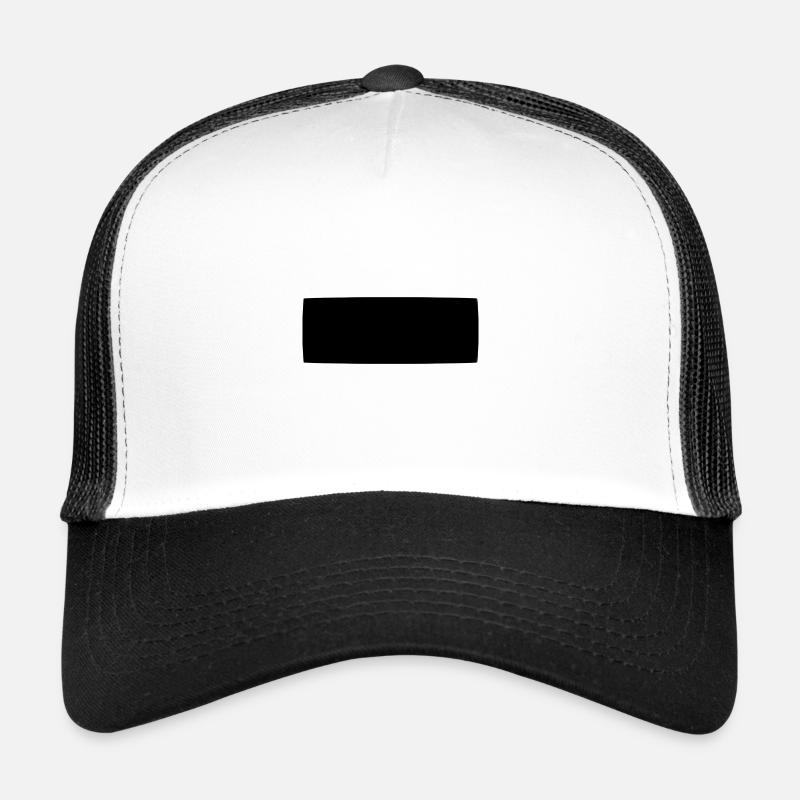 forme rectangle forme carrée Casquette trucker 
