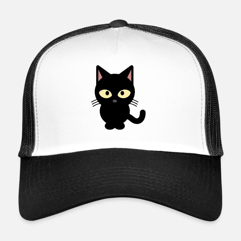 chat Casquette trucker 