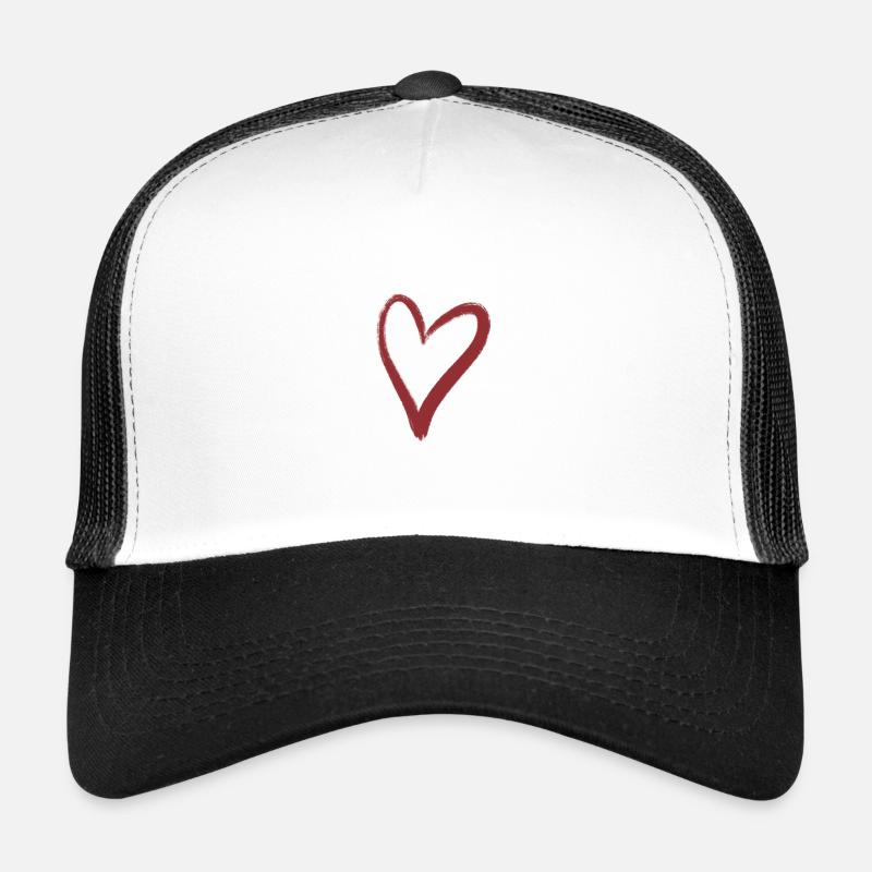 Coeur Casquette trucker 