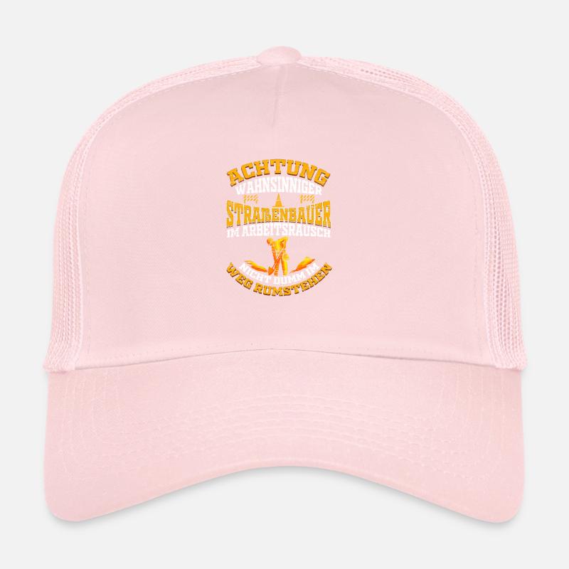 Straßenbauer Straßenbau Bauarbeiter Trucker Cap