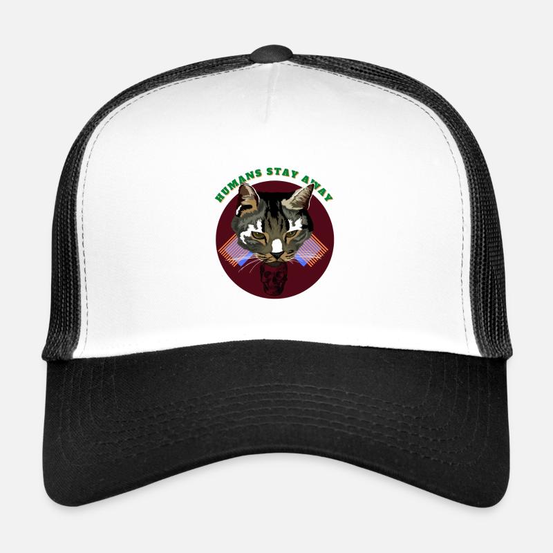 Les humains restent à l’écart Casquette trucker 