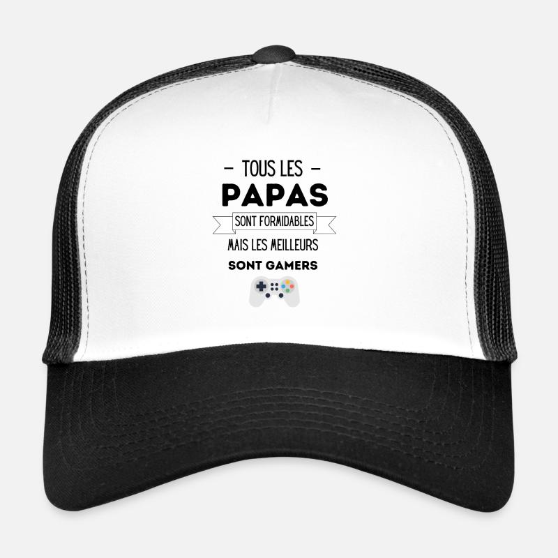 Papa gamers Casquette trucker 