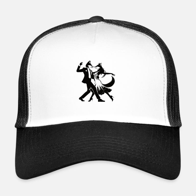 Tanzende Tango Füchse Design Trucker Cap