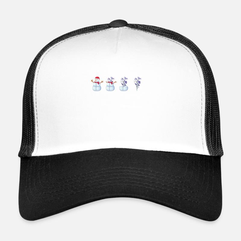 Spring | Spring | Flower | Flowers | Sunshine - Trucker Cap - white/black