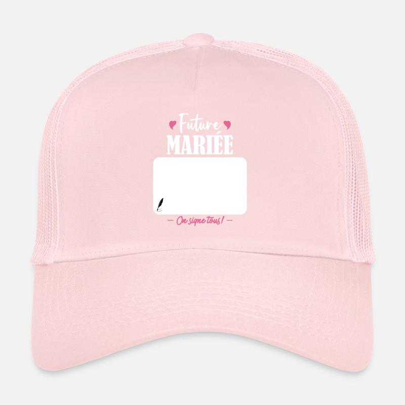 Team De La Mariée EVJF Future Mariée Casquette trucker 