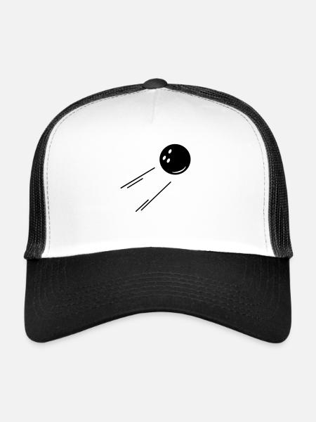 bolwing kugel (1c) - Trucker Cap - white/black - Front
