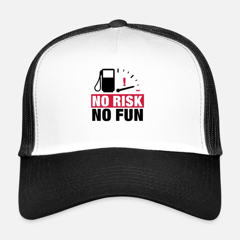 no_risk_no_fun__f2 Trucker Cap