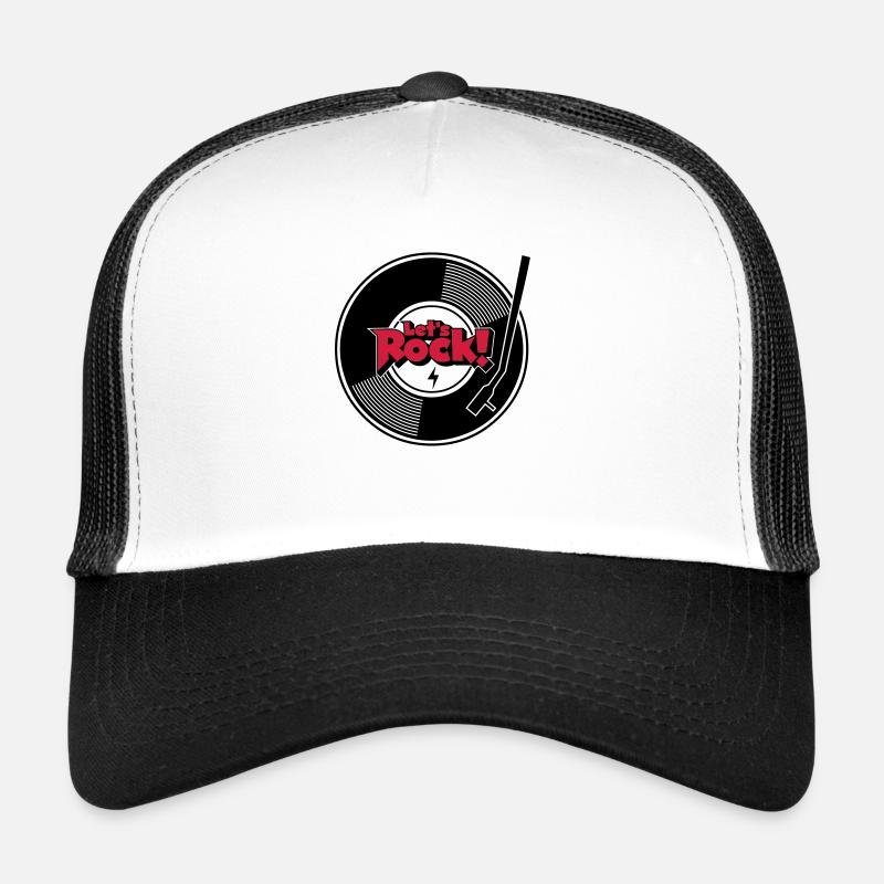 let's rock wax Trucker Cap