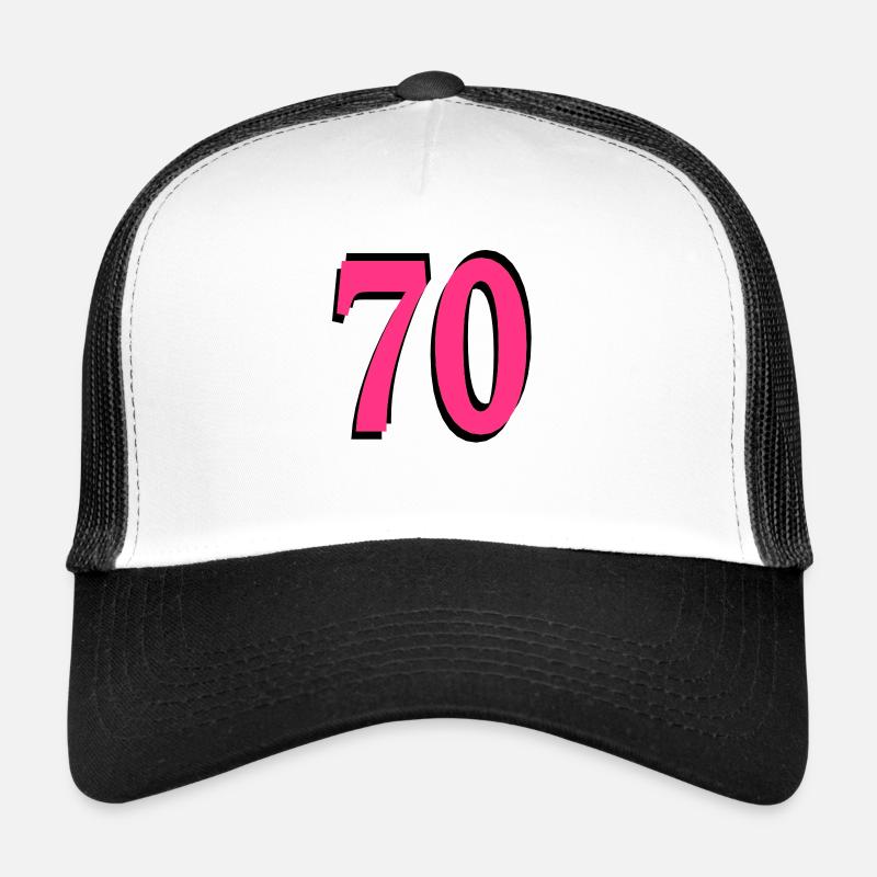 70th Birthday Trucker Cap
