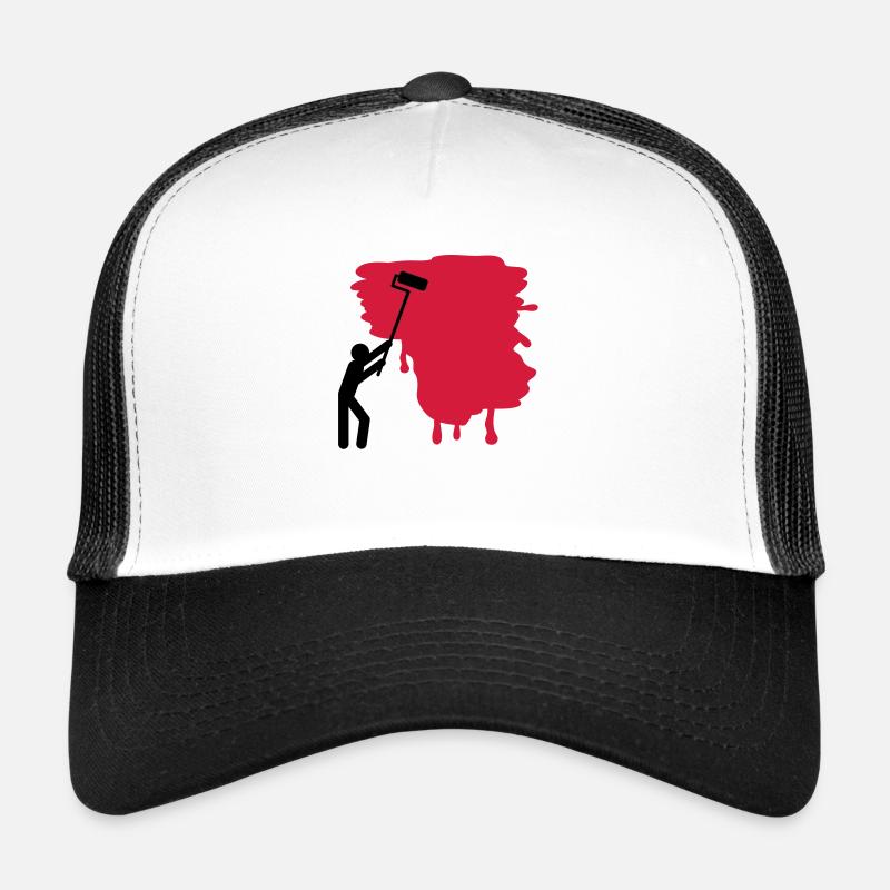 painter_aq2 Casquette trucker 