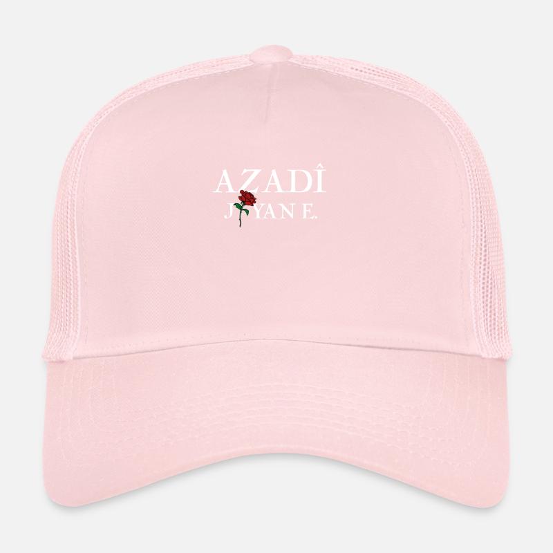 AZADI JIYAN E. Kurdi Idée cadeau kurde Casquette trucker 