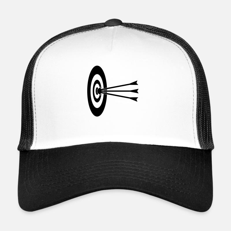 Archery Design - Trucker Cap - Weiß/Schwarz
