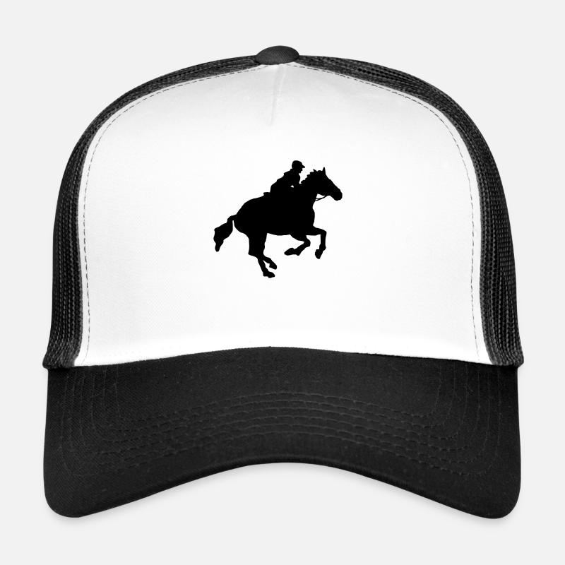 Gallop - Trucker Cap - white/black