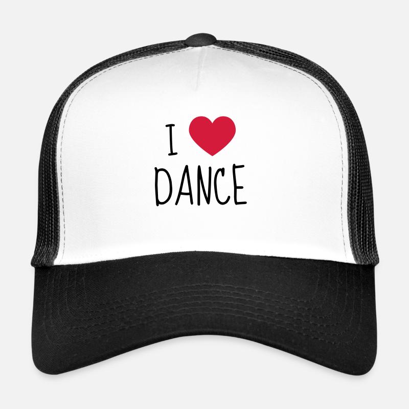 Danse Danseur Danseuse Ballet Opéra - Casquette trucker  - blanc/noir