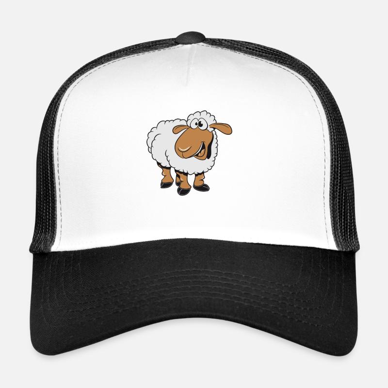Sheep willow eat silly grass herd sues Trucker Cap