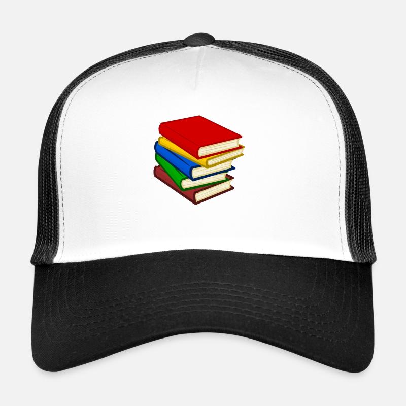 books coloured Casquette trucker 