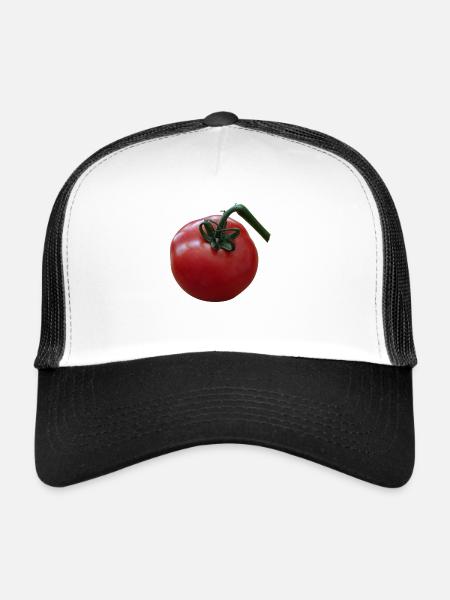 tomato tomato - Trucker Cap - white/black - Front