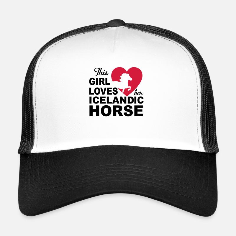 Cheval islandais Casquette trucker 