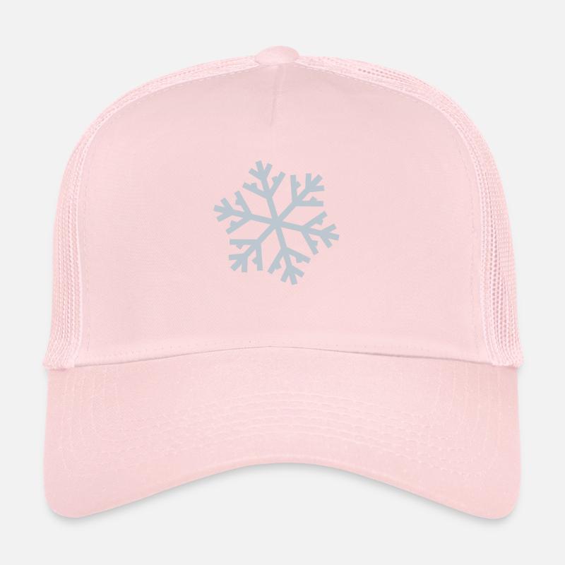 Flocon de neige Casquette trucker 
