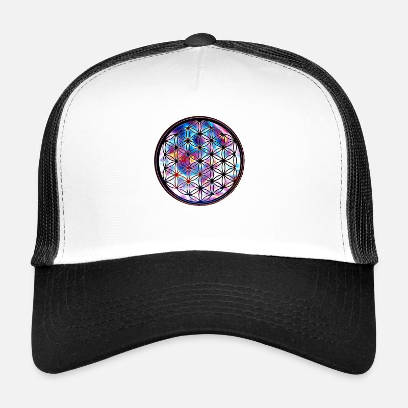 Blume des Lebens Trucker Cap