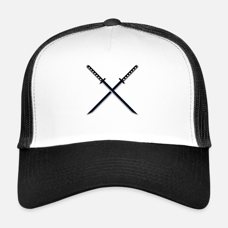 Ninja Samurai épée Ninjutsu Casquette trucker 