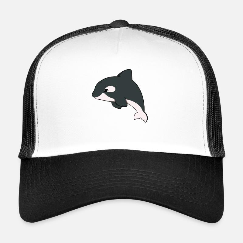 Orca - Trucker Cap - Weiß/Schwarz