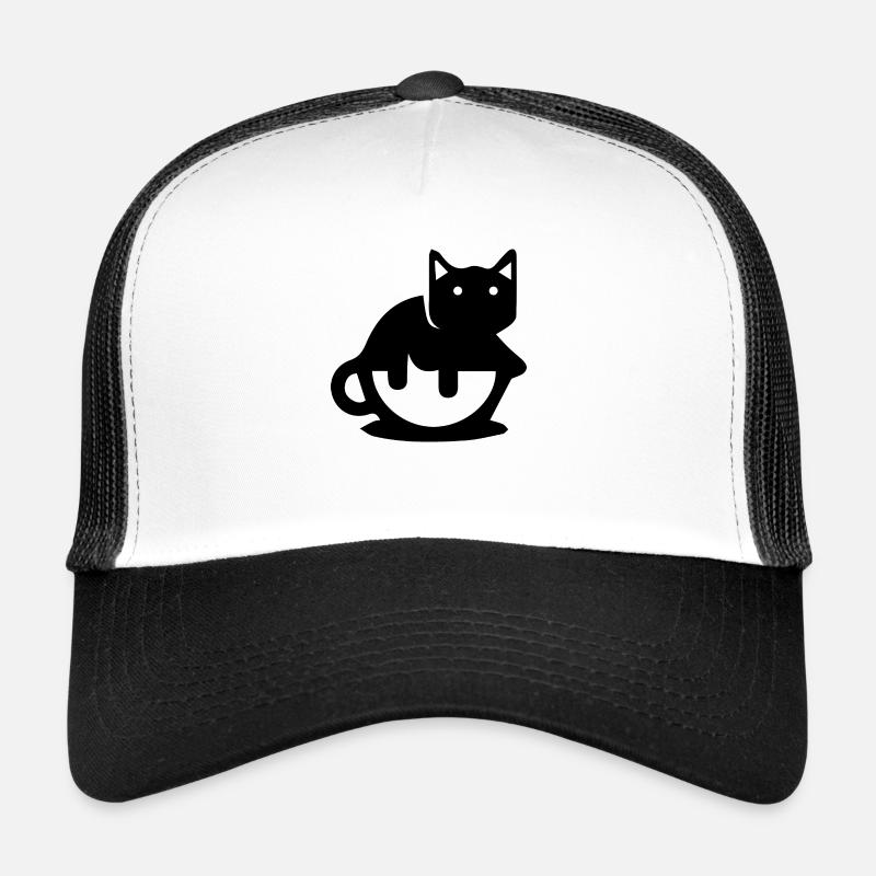 Chat Katze Casquette trucker 