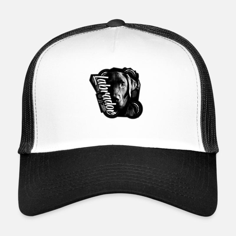 Laprador - Casquette trucker - blanc/noir