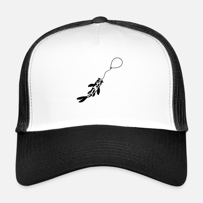 Ballon de poisson Koi pêché Casquette trucker 