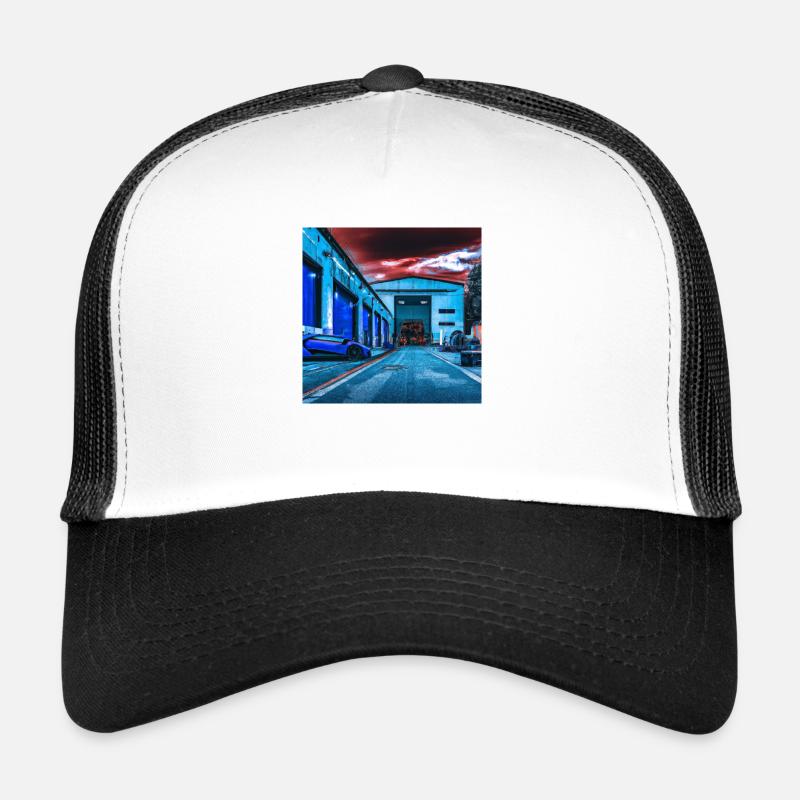 Sant'Agata Bolognese-4 theme - Trucker Cap - white/black