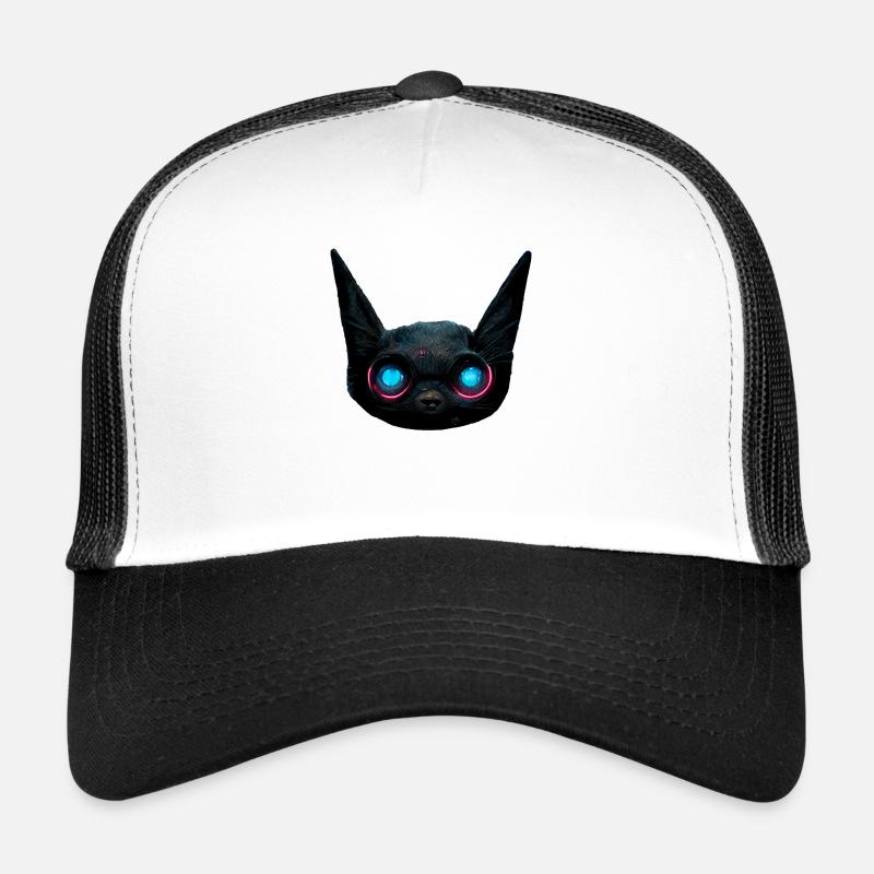 Alien Cat Trucker Cap