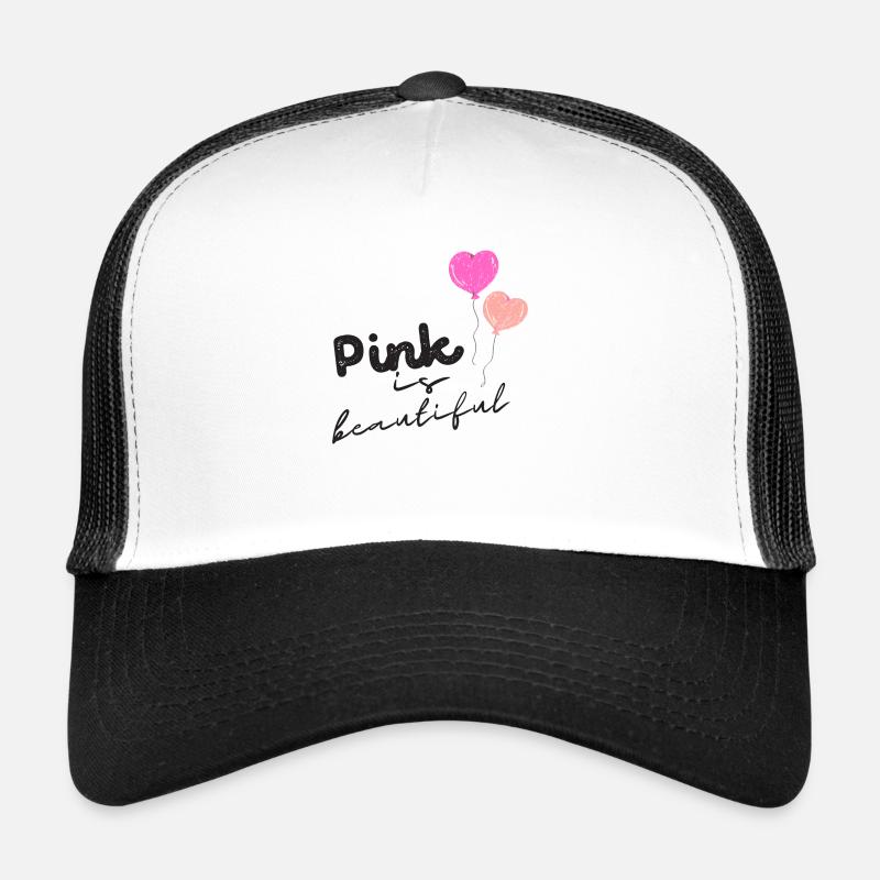 pink is beautiful Trucker Cap