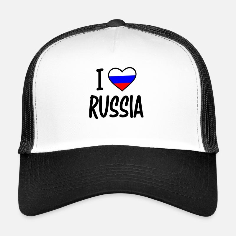 J’aime la Russie Casquette trucker 