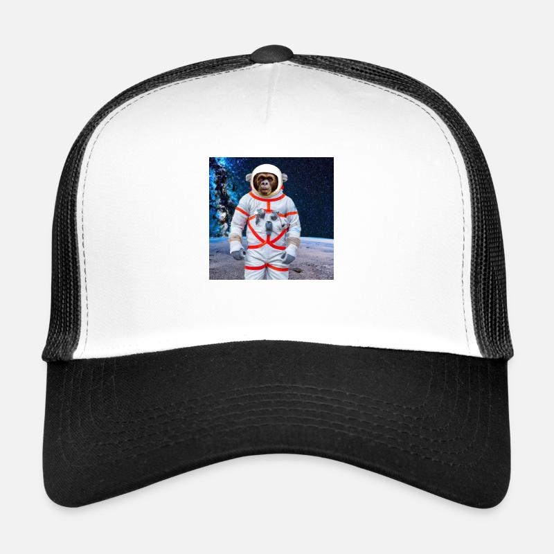 Singe dans l’espace Casquette trucker 
