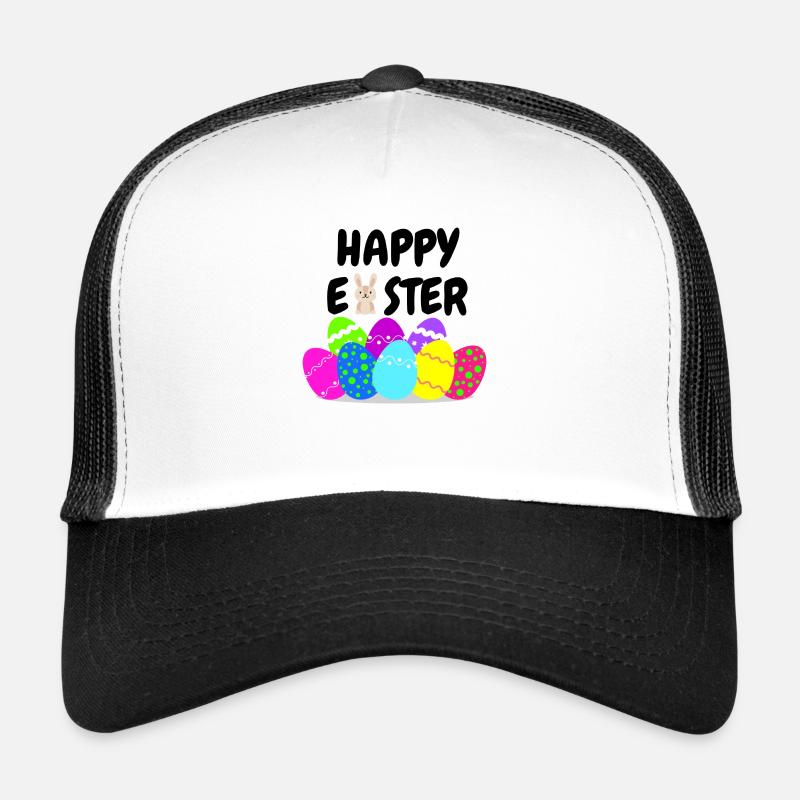 Happy Easter Trucker Cap