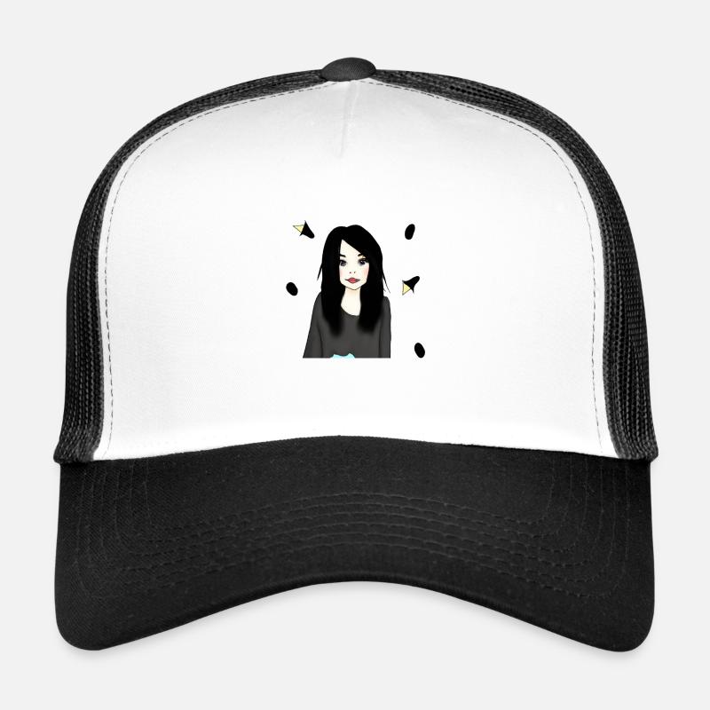 Mia Magic - Trucker Cap - Weiß/Schwarz