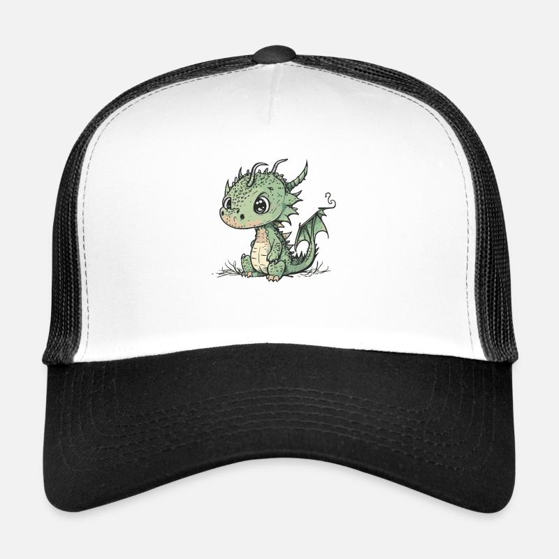 Mignon petit dragon Casquette trucker 