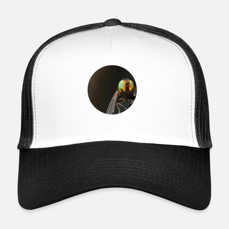 Fly Macro - Trucker Cap - Weiß/Schwarz