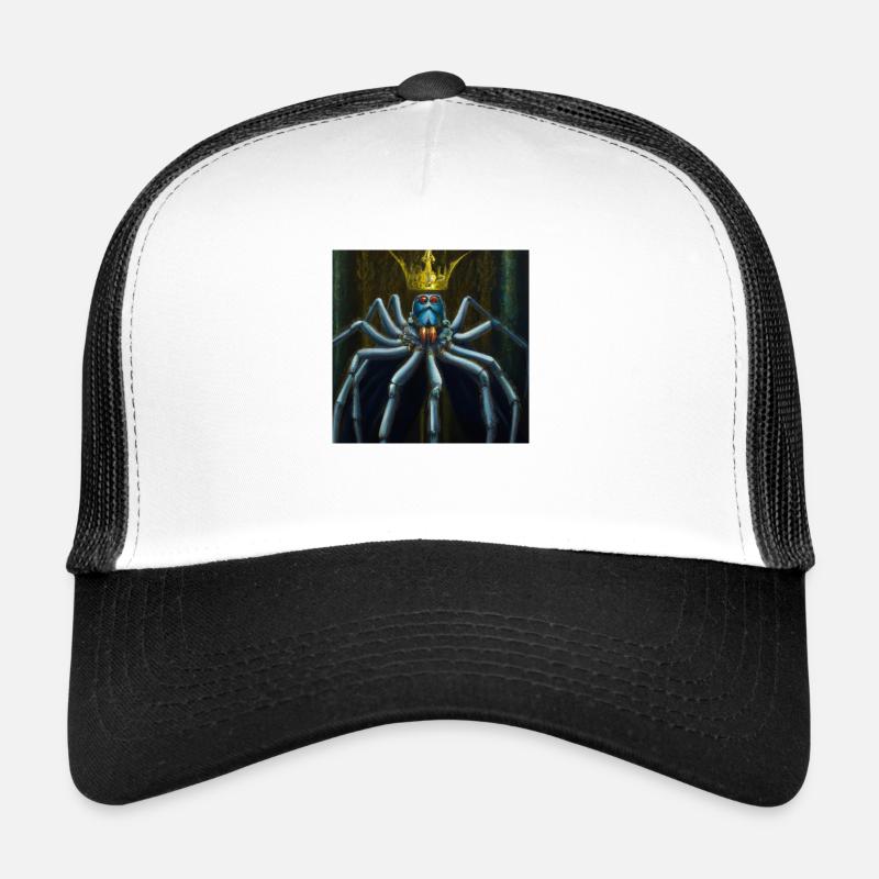 König der Spinnen - Trucker Cap - Weiß/Schwarz